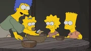 (v.l.n.r.) Marge; Maggie; Lisa; Bart (v.l.n.r.) Marge; Maggie; Lisa; Bart