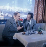 Fritz Eckhardt (Oswald Huber), Klausj&uuml;rgen Wussow.