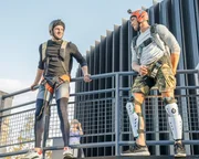 (v.li.): David Barranquero (Tomas Fuentes), Jaime Ureta (Luca Fandi&ntilde;o).