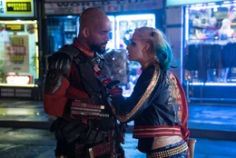 Harley Quinn (Margot Robbie) und Deadshot (Will Smith)