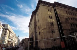 Bunker in der Reinhardtstra&szlig;e in Berlin.