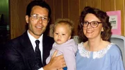 Familienfoto: Buck Blodgett, Jessie Blodgett, Joy Blodgett