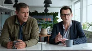 Finn (Sven Martinek, l.) und Lars (Ingo Naujoks, r.) recherchieren in der Firma des Get&ouml;teten.