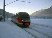Die Au&szlig;erfernbahn kurz vor Garmisch-Partenkirchen.
