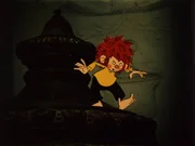 Pumuckl treibt im Schloss der Gr&auml;fin sein Unwesen.
