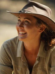 Jessica Chobot auf der Suche nach dem Yacumama in Peru.