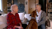 Hundecoach Andreas Ohligschl&auml;ger mit Hundehalterin Susanne und ihren Hunden Easy und Djambo.