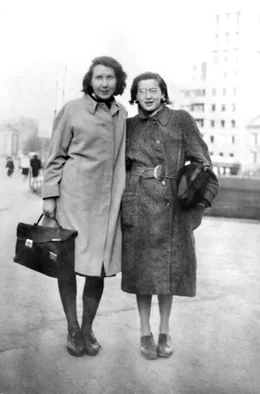 Ruth Maier (l.) und Gunvor Hofmo.