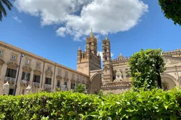 Die Kathedrale von Palermo auf der italienischen Insel Sizilien