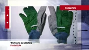 Polizeifoto eines Beweisstückes. Polizeifoto eines Beweisstückes.
