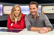 S&Uuml;DWESTRUNDFUNK Planet Wissen Montags bis freitags um 11:15 Uhr im SWR Fernsehen  SWR-Moderatoren  Birgit Klaus und Dennis Wilms.