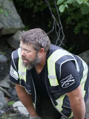 Casey Morgan feels far from home in Glacier Creek Alaska.