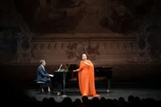 Sternstunde Musik Liederabend mit der Mezzosopranistin Elina Garanca. Mezzosopranistin Elina Garanca singt, begleitet von Intendant Matthias Schulz am Klavier.
