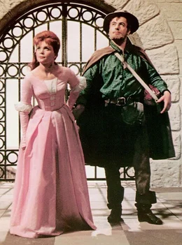 Prinzessin Roswitha (Karin Ugowski), K&ouml;nig Drosselbart (Manfred Krug).