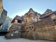 Monolithic Cave and Temple ruins in Maharashtra, India