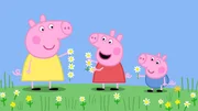 L-R: Chloe Pig, Peppa Pig, George Pig