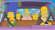 (v.l.n.r.) Marge; Bart; Grampa; Lisa; Homer (v.l.n.r.) Marge; Bart; Grampa; Lisa; Homer