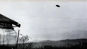 UFO McMinnville Oregon, Vintage Fliegende Untertasse Retro-Fotografie