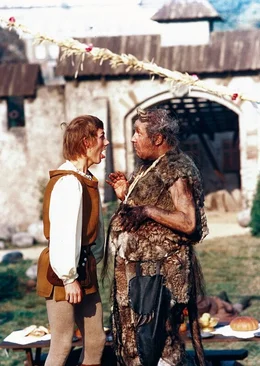 v.l.n.r.: Hans-Joachim Frank (Jakob), Dieter Franke (Teufel).