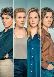 Tage, die es nicht gab - vier Frauen und mehr als ein Todesfall. In der neuen Eventserie erleben vier enge Jugendfreundinnen, gespielt von Franziska Weisz, Diana Amft, Jasmin Gerat und Franziska Hackl, wie die Vergangenheit ihrer gemeinsamen Schulzeit wiederauflebt und so ihre Freundschaft auf eine harte Probe gestellt wird. Ein starkes Frauenensemble erz&auml;hlt eine leidenschaftliche Geschichte von Freundschaft und Geheimnissen. Im Bild v.l.n.r. In&egrave;s Lemarchal (Jasmin Gerat), Miriam Hintz (Franziska Weisz), Doris Hauke (Diana Amft), Christiane Boj (Franziska Hackl)