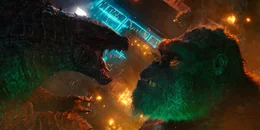 L-R: Godzilla ung Kong