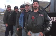 Crew of the Time Bandit. L to R: Deckhand Russell Newberry, Deckhand Nathan Vandecoevering, Engineer Neal Hillstrand, Deckhand Andy Hillstrand, Captain Johnathan Hillstrand. Crew of the Time Bandit. L to R: Deckhand Russell Newberry, Deckhand Nathan Vandecoevering, Engineer Neal Hillstrand, Deckhand Andy Hillstrand, Captain Johnathan Hillstrand.
