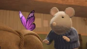 Ein Schmetterling hat sich ins M&auml;usehaus verirrt. Sam m&ouml;chte ihm helfen, wieder herauszufinden.
