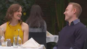 Diane and Robert meet over a nice dinner.