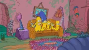 Neue, gro&szlig;e und kleine Abenteuer warten auf (v.l.n.r.) Homer, Marge, Lisa, Maggie und Bart ...