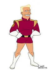 Zapp Brannigan: Raumschiffkapit&auml;n und M&ouml;chtgern-Casanova, h&auml;lt sich f&uuml;r den Sch&ouml;nsten im Weltraum.