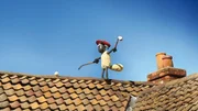 Shaun versucht sich als Crossgolfer. Kein Ort ist vor Shauns B&auml;llen sicher.