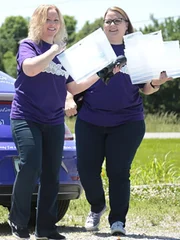 Amy and Michael hire professional home organizers to assist with cleaning up and rejuvenating their living space. Amy and Michael hire professional home organizers to assist with cleaning up and rejuvenating their living space.