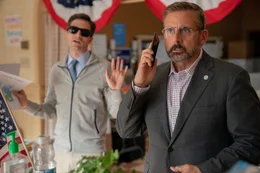 Topher Grace (Kurt), Steve Carell (Gary Zimmer).