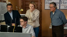 Steve Carell (Gary Zimmer), Topher Grace (Kurt), Mackenzie Davis (Diana Hastings), Chris Cooper (Jack Hastings).