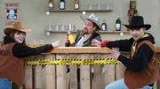 Im Duell M&auml;dchen vs. Jungs stellt sich die Frage: Wer sind die besseren Cowboys? Die M&auml;dchen oder die Jungs? Lisa, Tommy Scheel und Faris wollen es herausfinden.