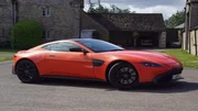 Der Aston Martin V8 Vantage ist mit einem V8-Biturbo-Motor mit vier Litern Hubraum ausgestattet.