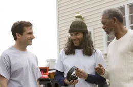 Regisseur Tom Shadyac (Mi.), Steve Carell (li.) und Morgan Freeman am Set.  +++ Die Verwendung des sendungsbezogenen Materials ist nur mit dem Hinweis und Verlinkung auf RTL+ gestattet. +++; Regisseur Tom Shadyac (Mi.), Steve Carell (li.) und Morgan Freeman am Set.  +++ Die Verwendung des sendungsbezogenen Materials ist nur mit dem Hinweis und Verlinkung auf RTL+ gestattet. +++