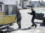 Chris O'Donnell (Special Agent G. Callen) und LL COOL J (Special Agent Sam Hanna).