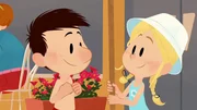 Nick und Marie-Hedwig freuen sich, bald Krocket spielen zu k&ouml;nnen.