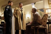 (v.l.n.r.) Jamie Reagan (Will Estes); Frank Reagan (Tom Selleck); Wilson Ortega (Emiliano D&iacute;ez)