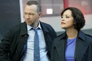 Danny Reagan (Donnie Wahlberg, l.); Maria Baez (Marisa Ramirez, r.)