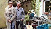 Der selbst&auml;ndige Dachdecker Wolfgang und seine Lebensgef&auml;hrtin Gianna.