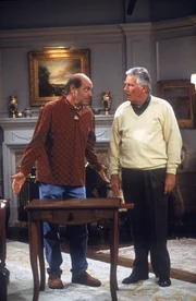 r: Edward Montgomery (Mitch Ryan) und l: Larry Finkelstein (Alan Rachins)