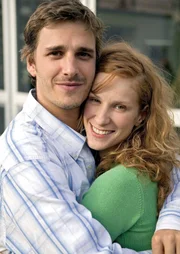 Wieder gl&uuml;cklich vereint: Maja (Chiara Schoras) und Stefan (Max von Thun).