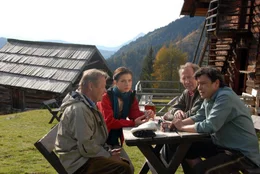 Anleger Berner (Fritz von Friedl), Sarah (Henriette Richter-R&ouml;hl), Anleger Kant (Hartmut Becker), Max (Fritz Hammel).