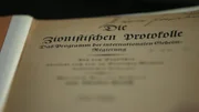 Buchseite "Die Zionistischen Protokolle"