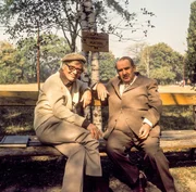 Maxi Böhm (Blecha), Fritz Eckhardt (Oswald Huber). Maxi Böhm (Blecha), Fritz Eckhardt (Oswald Huber).