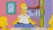 (v.l.n.r.) Lisa; Homer; Bart