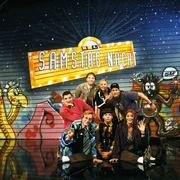 v.li. hinten: Stefan J&uuml;rgens, Olli Dittrich, Tanja Schumann, Mirco Nontschew; v.li. vorne: Wigald Boning, Thomas Krappweis und Esther Schweins.