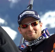 Abfahrts- und Super-G-Sieger Stephan Eberharter.